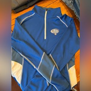 Budlight football half zip